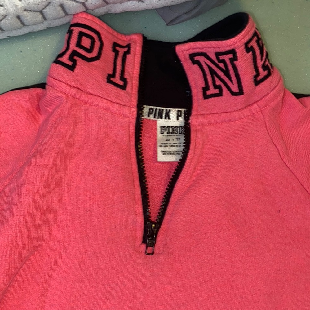 Quarter zip PINK Victoria secret